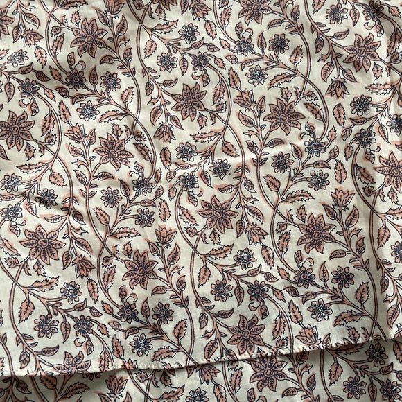 Banana Republic Factory Pink Boehme Tiered Midi Dress - Picture 5 of 7